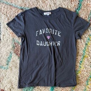 Sub_Urban Riot gray Short Sleeve "Favorite Daughter" Graphic Tee